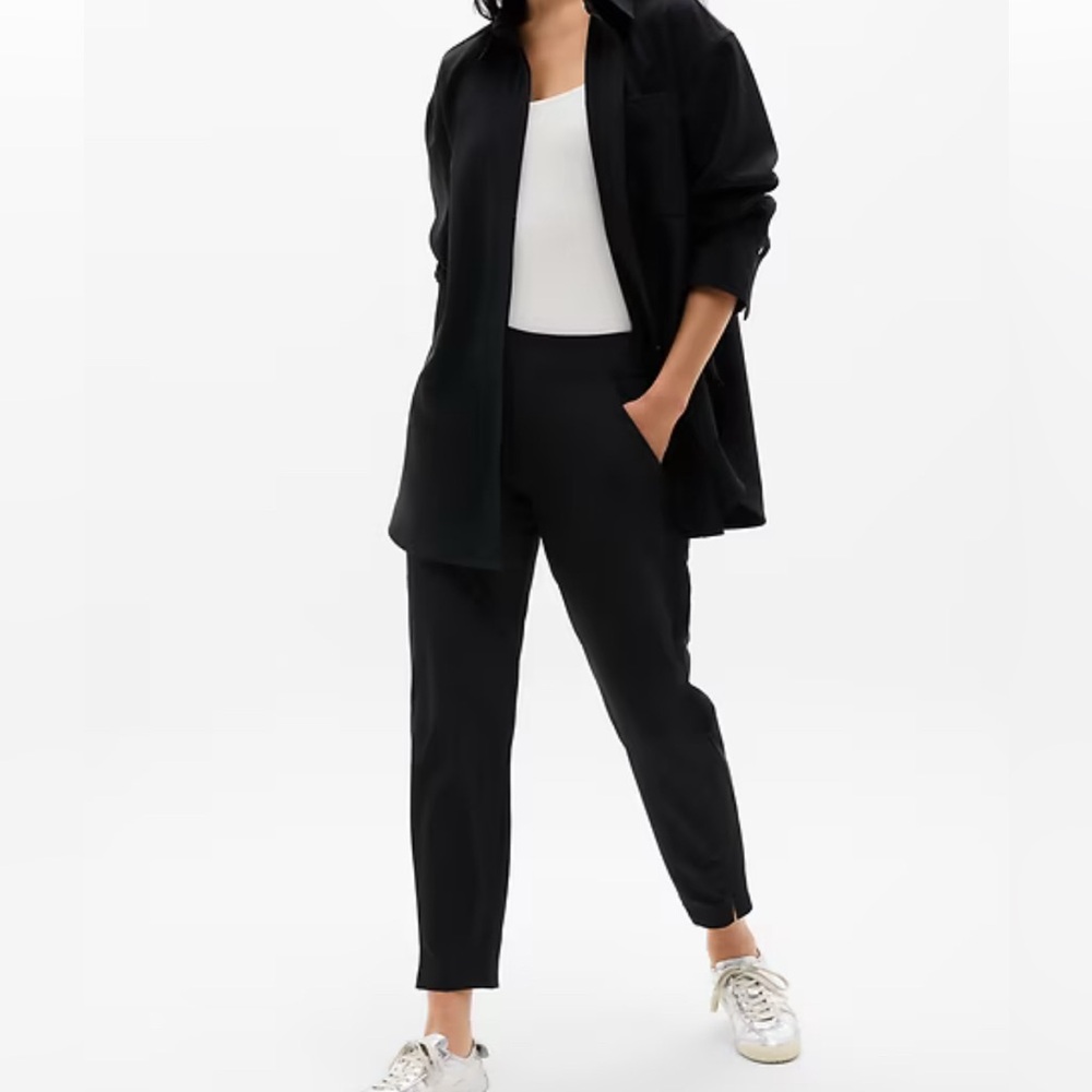 Athleta| EUC Women’s Size 2 Brooklyn Ankle Pants in Black - Picture 3 of 9